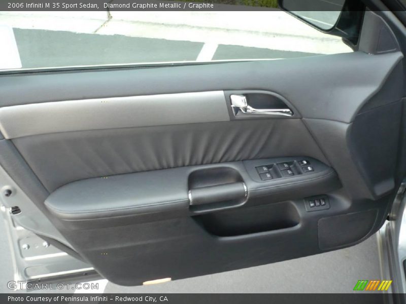 Diamond Graphite Metallic / Graphite 2006 Infiniti M 35 Sport Sedan