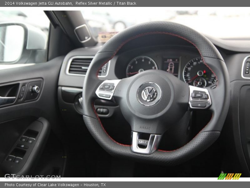 Reflex Silver Metallic / Titan Black 2014 Volkswagen Jetta GLI Autobahn