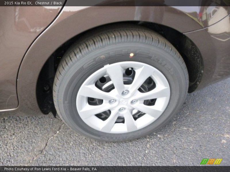 Chestnut / Black 2015 Kia Rio EX