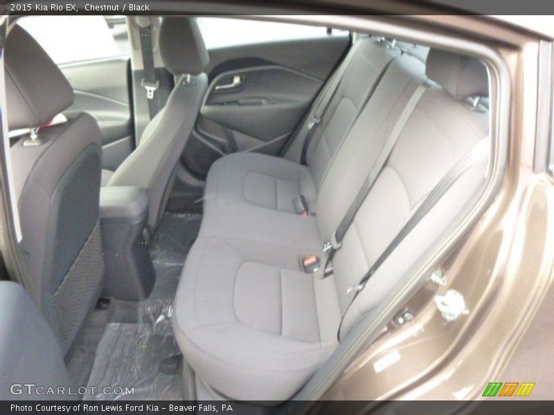 Chestnut / Black 2015 Kia Rio EX
