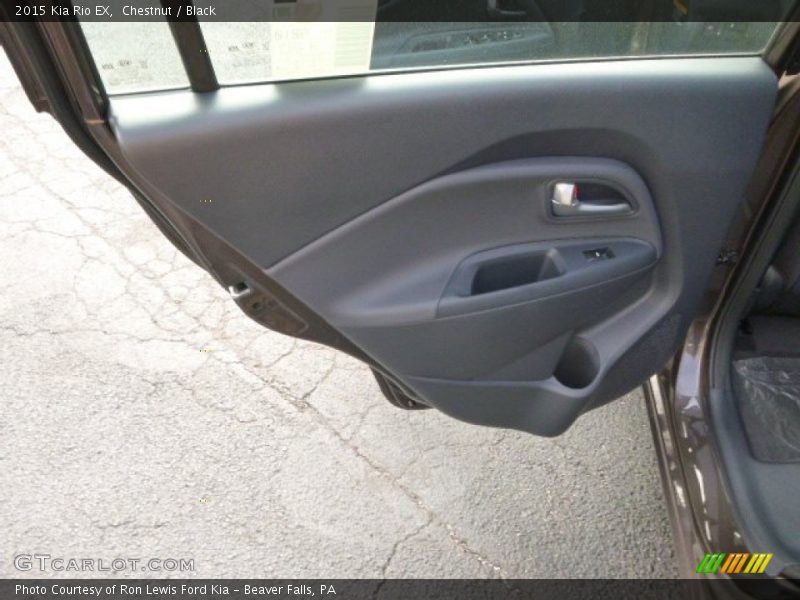 Chestnut / Black 2015 Kia Rio EX
