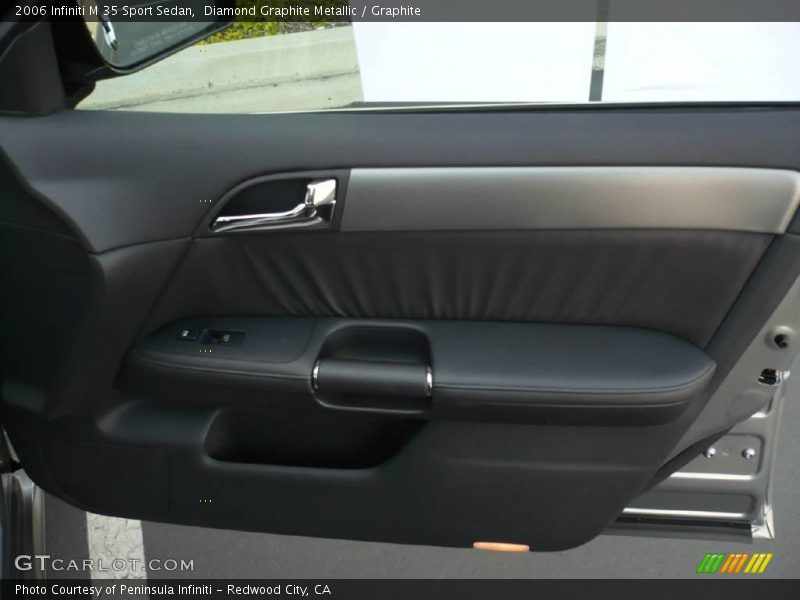 Diamond Graphite Metallic / Graphite 2006 Infiniti M 35 Sport Sedan