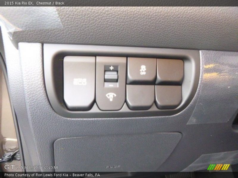 Chestnut / Black 2015 Kia Rio EX