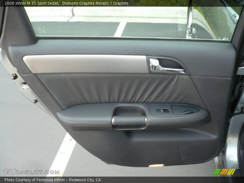 Diamond Graphite Metallic / Graphite 2006 Infiniti M 35 Sport Sedan