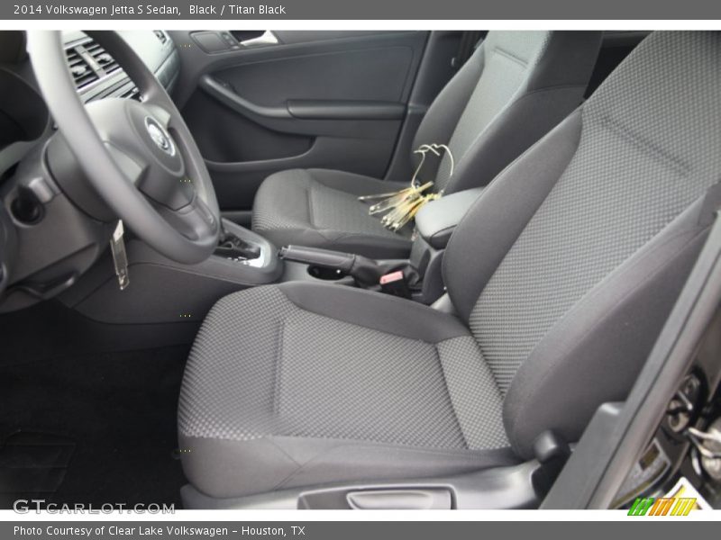 Black / Titan Black 2014 Volkswagen Jetta S Sedan