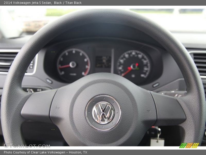 Black / Titan Black 2014 Volkswagen Jetta S Sedan
