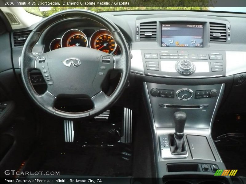 Diamond Graphite Metallic / Graphite 2006 Infiniti M 35 Sport Sedan