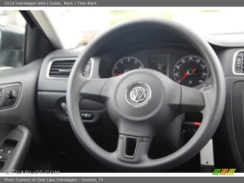 Black / Titan Black 2014 Volkswagen Jetta S Sedan