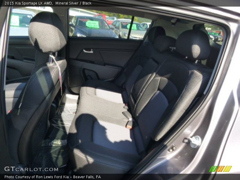Mineral Silver / Black 2015 Kia Sportage LX AWD