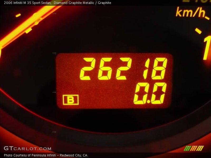 Diamond Graphite Metallic / Graphite 2006 Infiniti M 35 Sport Sedan