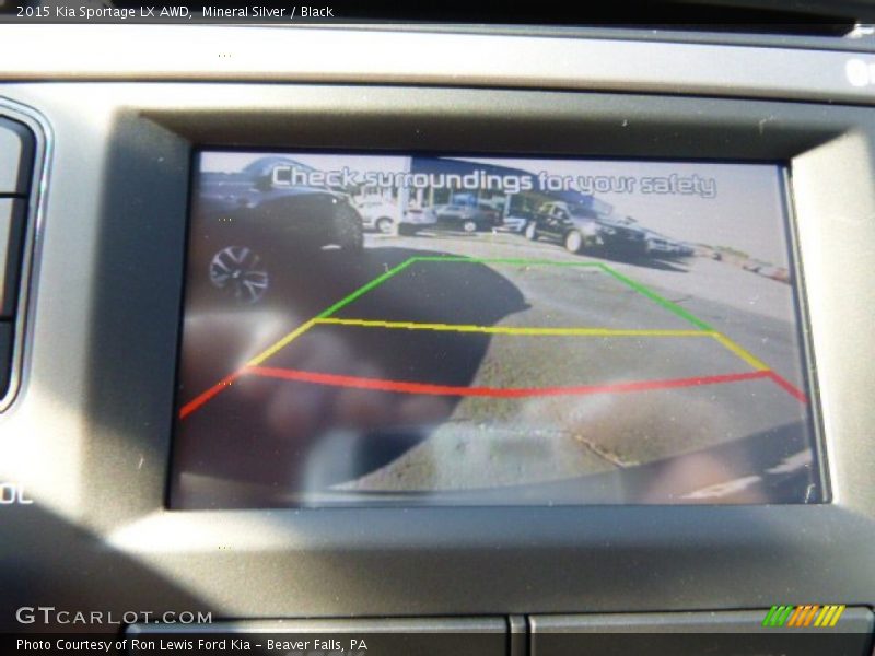 Mineral Silver / Black 2015 Kia Sportage LX AWD