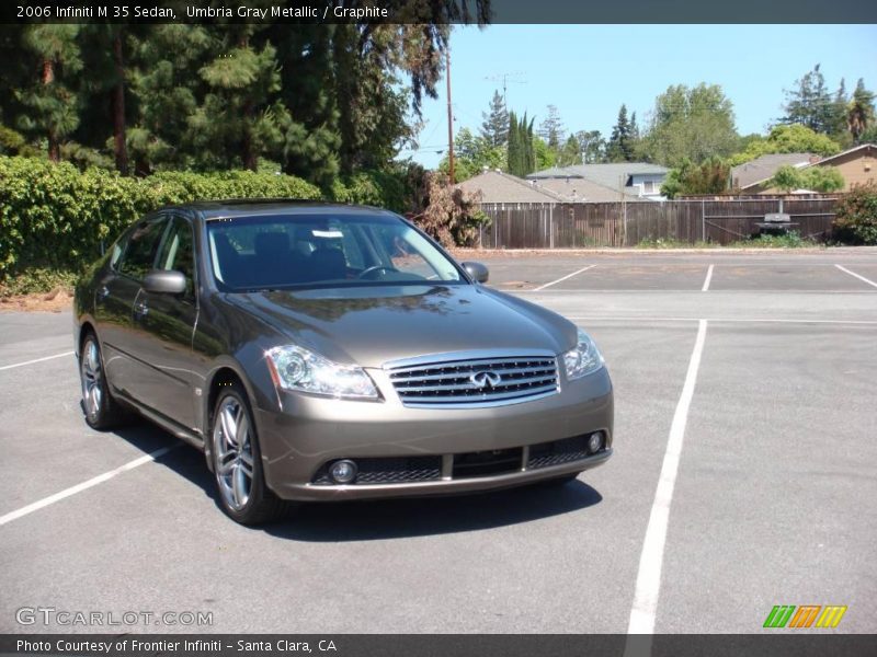 Umbria Gray Metallic / Graphite 2006 Infiniti M 35 Sedan