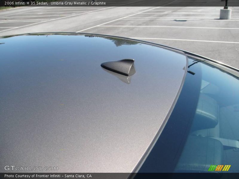 Umbria Gray Metallic / Graphite 2006 Infiniti M 35 Sedan