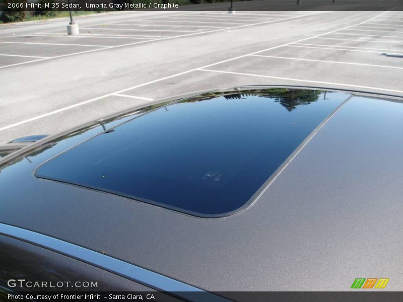 Umbria Gray Metallic / Graphite 2006 Infiniti M 35 Sedan