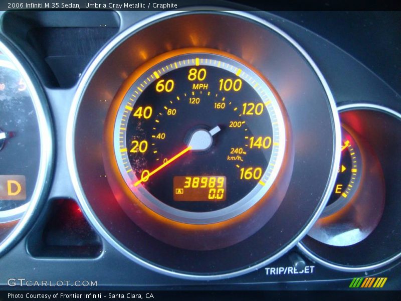 Umbria Gray Metallic / Graphite 2006 Infiniti M 35 Sedan
