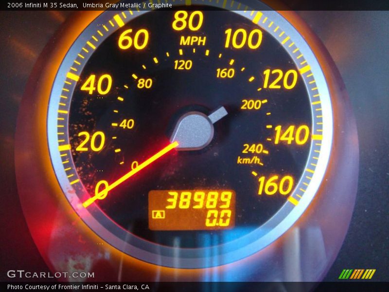 Umbria Gray Metallic / Graphite 2006 Infiniti M 35 Sedan
