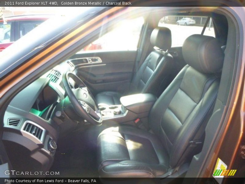 Golden Bronze Metallic / Charcoal Black 2011 Ford Explorer XLT 4WD