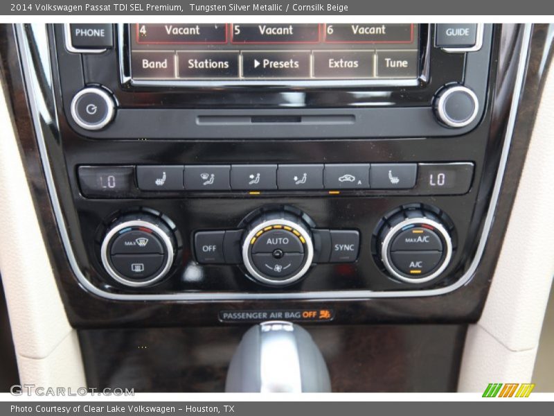 Tungsten Silver Metallic / Cornsilk Beige 2014 Volkswagen Passat TDI SEL Premium