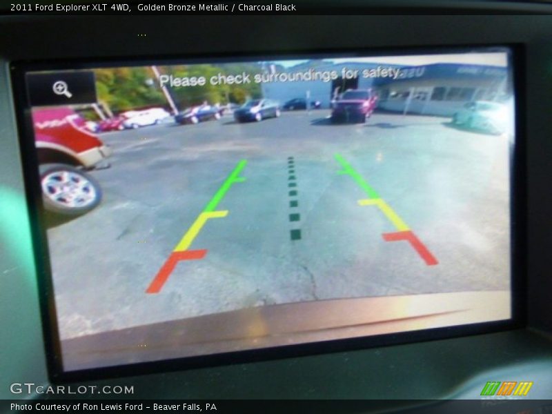 Golden Bronze Metallic / Charcoal Black 2011 Ford Explorer XLT 4WD