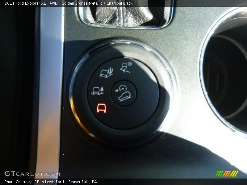 Golden Bronze Metallic / Charcoal Black 2011 Ford Explorer XLT 4WD