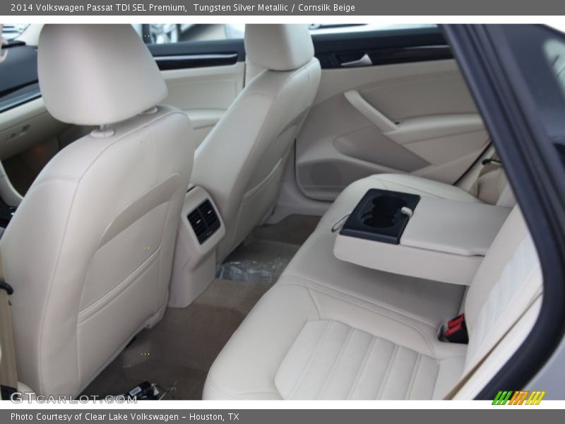 Tungsten Silver Metallic / Cornsilk Beige 2014 Volkswagen Passat TDI SEL Premium
