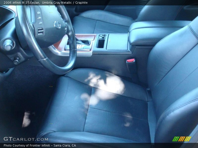 Umbria Gray Metallic / Graphite 2006 Infiniti M 35 Sedan