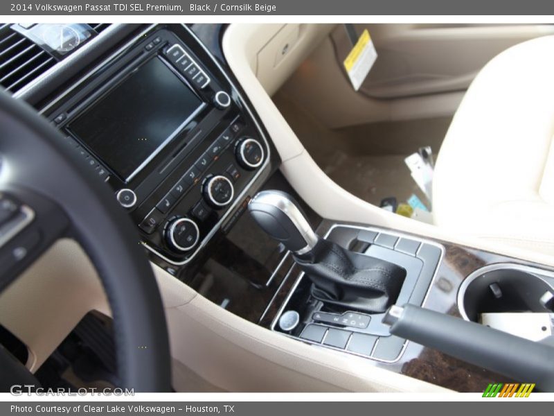 Black / Cornsilk Beige 2014 Volkswagen Passat TDI SEL Premium