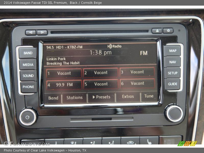 Black / Cornsilk Beige 2014 Volkswagen Passat TDI SEL Premium