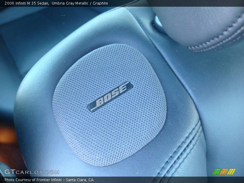 Umbria Gray Metallic / Graphite 2006 Infiniti M 35 Sedan