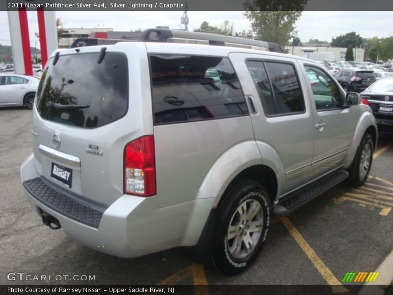 Silver Lightning / Graphite 2011 Nissan Pathfinder Silver 4x4