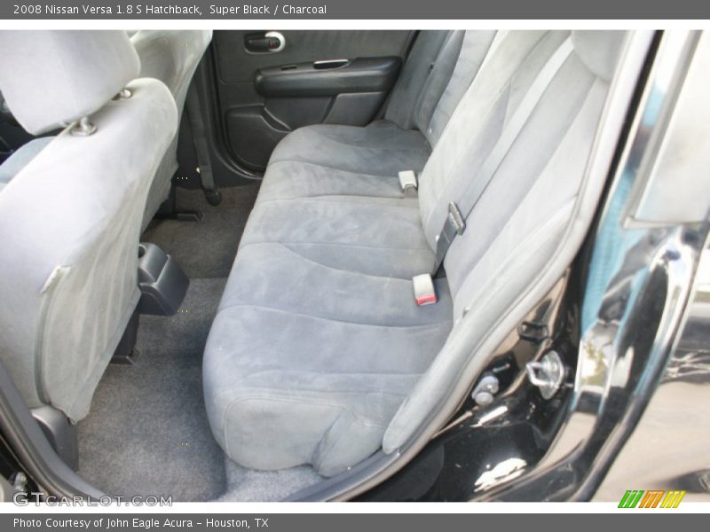 Super Black / Charcoal 2008 Nissan Versa 1.8 S Hatchback