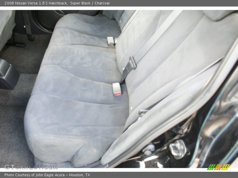 Super Black / Charcoal 2008 Nissan Versa 1.8 S Hatchback