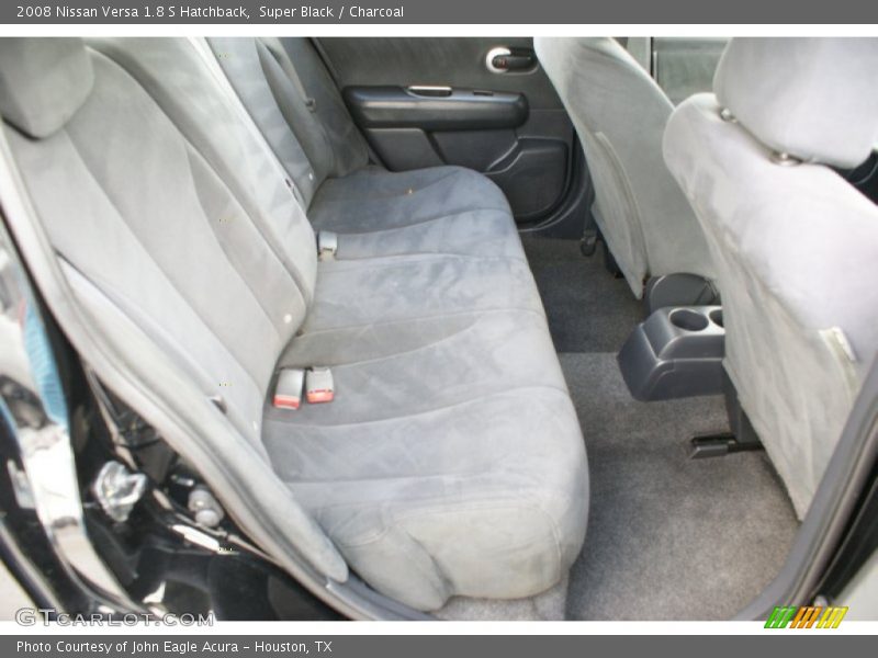 Super Black / Charcoal 2008 Nissan Versa 1.8 S Hatchback