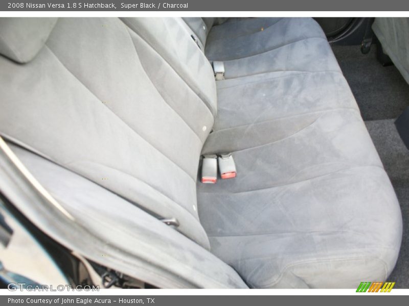 Super Black / Charcoal 2008 Nissan Versa 1.8 S Hatchback