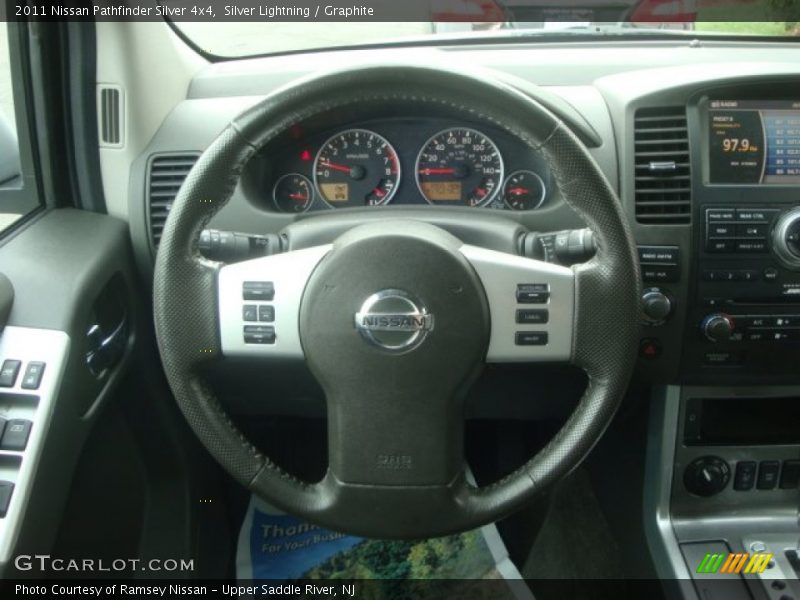 Silver Lightning / Graphite 2011 Nissan Pathfinder Silver 4x4
