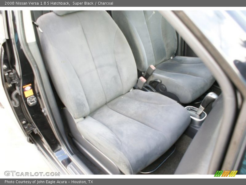 Super Black / Charcoal 2008 Nissan Versa 1.8 S Hatchback