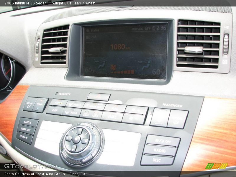 Twilight Blue Pearl / Wheat 2006 Infiniti M 35 Sedan