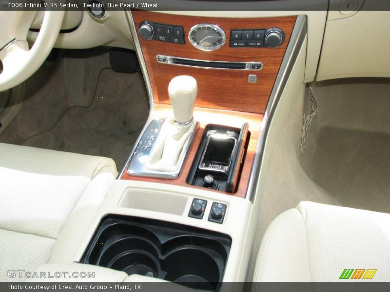 Twilight Blue Pearl / Wheat 2006 Infiniti M 35 Sedan
