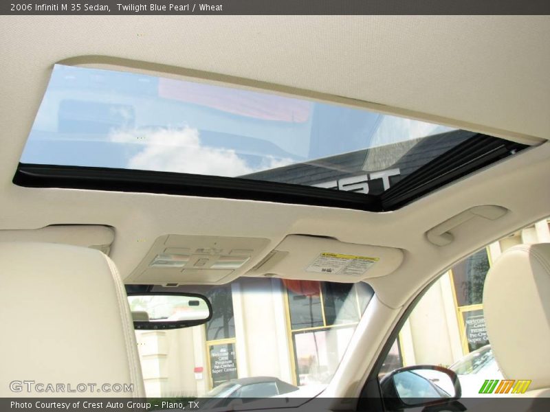 Twilight Blue Pearl / Wheat 2006 Infiniti M 35 Sedan