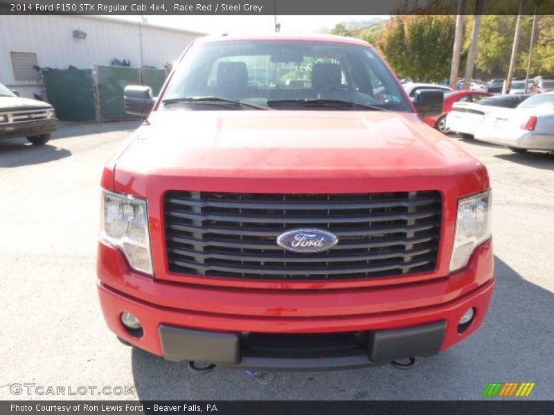 Race Red / Steel Grey 2014 Ford F150 STX Regular Cab 4x4