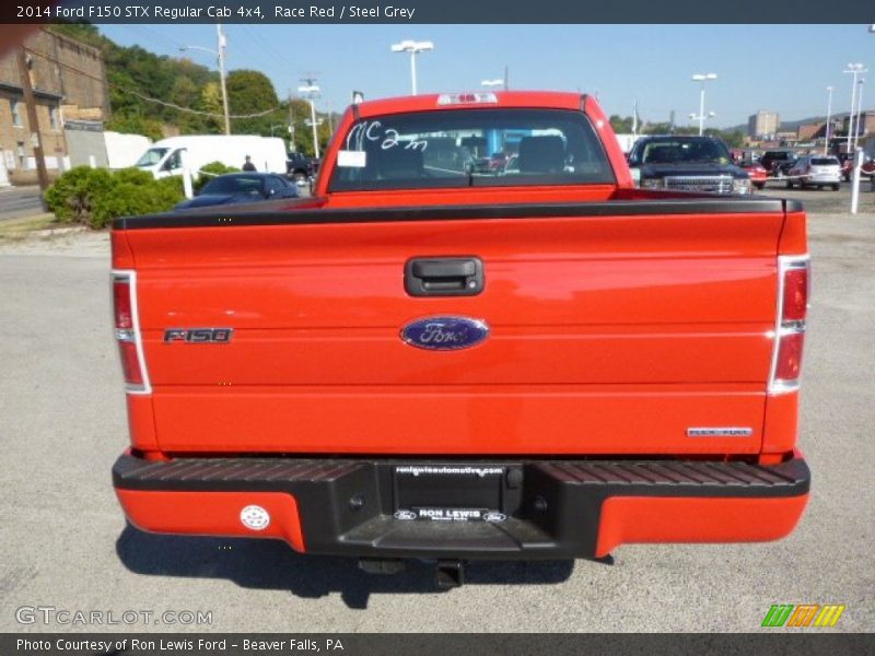Race Red / Steel Grey 2014 Ford F150 STX Regular Cab 4x4