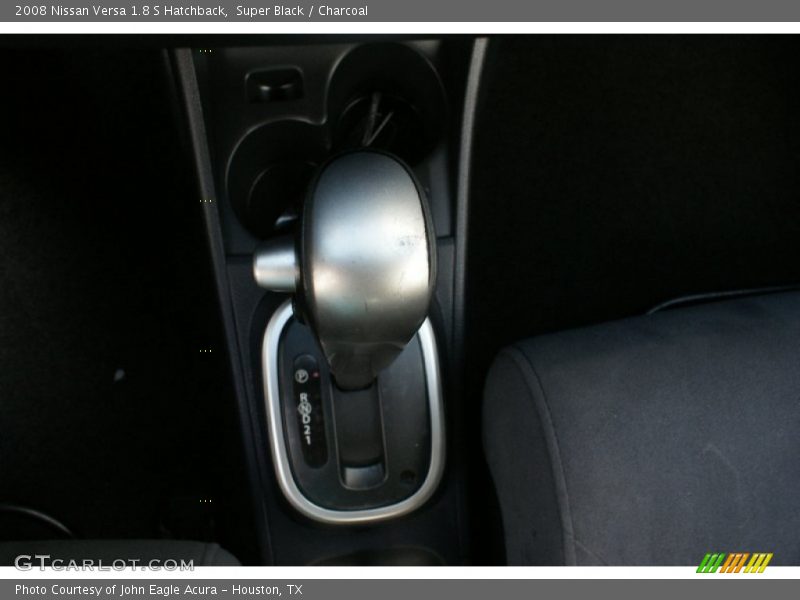Super Black / Charcoal 2008 Nissan Versa 1.8 S Hatchback