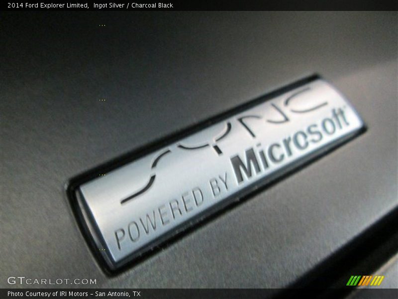 Ingot Silver / Charcoal Black 2014 Ford Explorer Limited