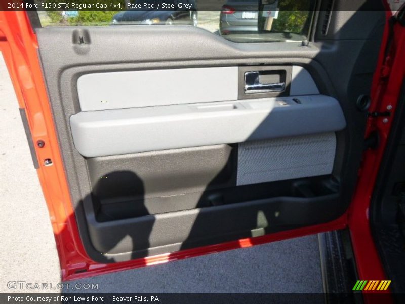 Race Red / Steel Grey 2014 Ford F150 STX Regular Cab 4x4