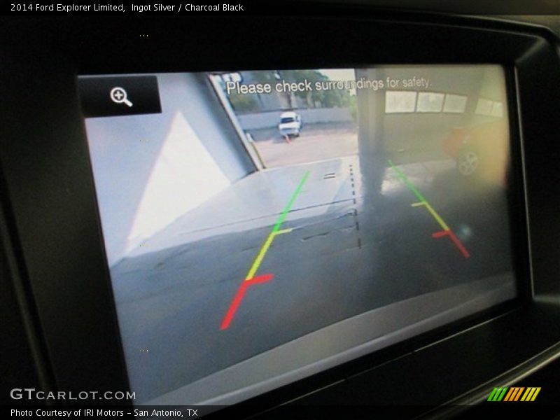 Ingot Silver / Charcoal Black 2014 Ford Explorer Limited