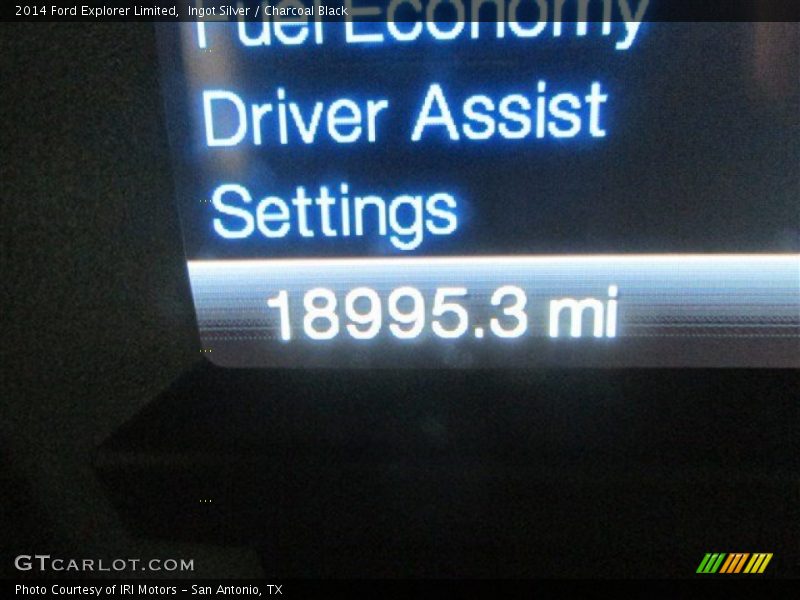 Ingot Silver / Charcoal Black 2014 Ford Explorer Limited