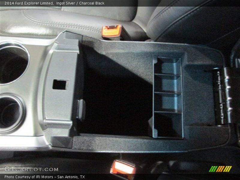 Ingot Silver / Charcoal Black 2014 Ford Explorer Limited