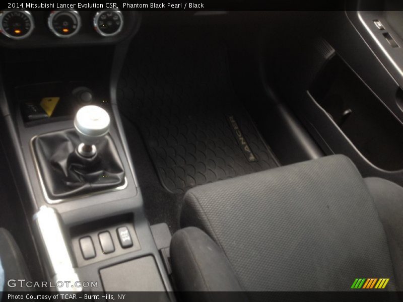 Phantom Black Pearl / Black 2014 Mitsubishi Lancer Evolution GSR