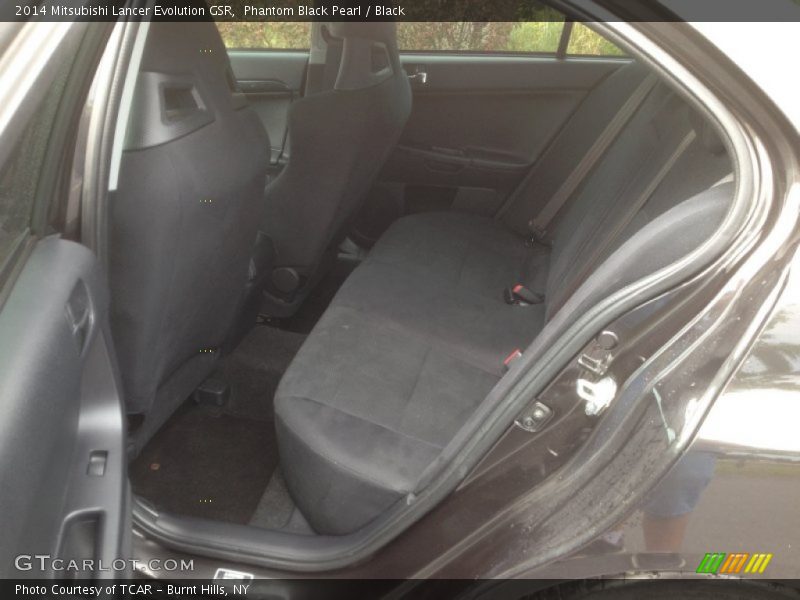 Phantom Black Pearl / Black 2014 Mitsubishi Lancer Evolution GSR