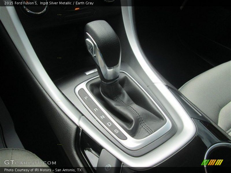 Ingot Silver Metallic / Earth Gray 2015 Ford Fusion S